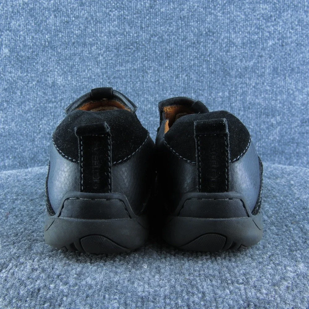 Streetcars Saddleback Men‎ Slip-On Shoes Black Leather Lace Up Size 8 Medium